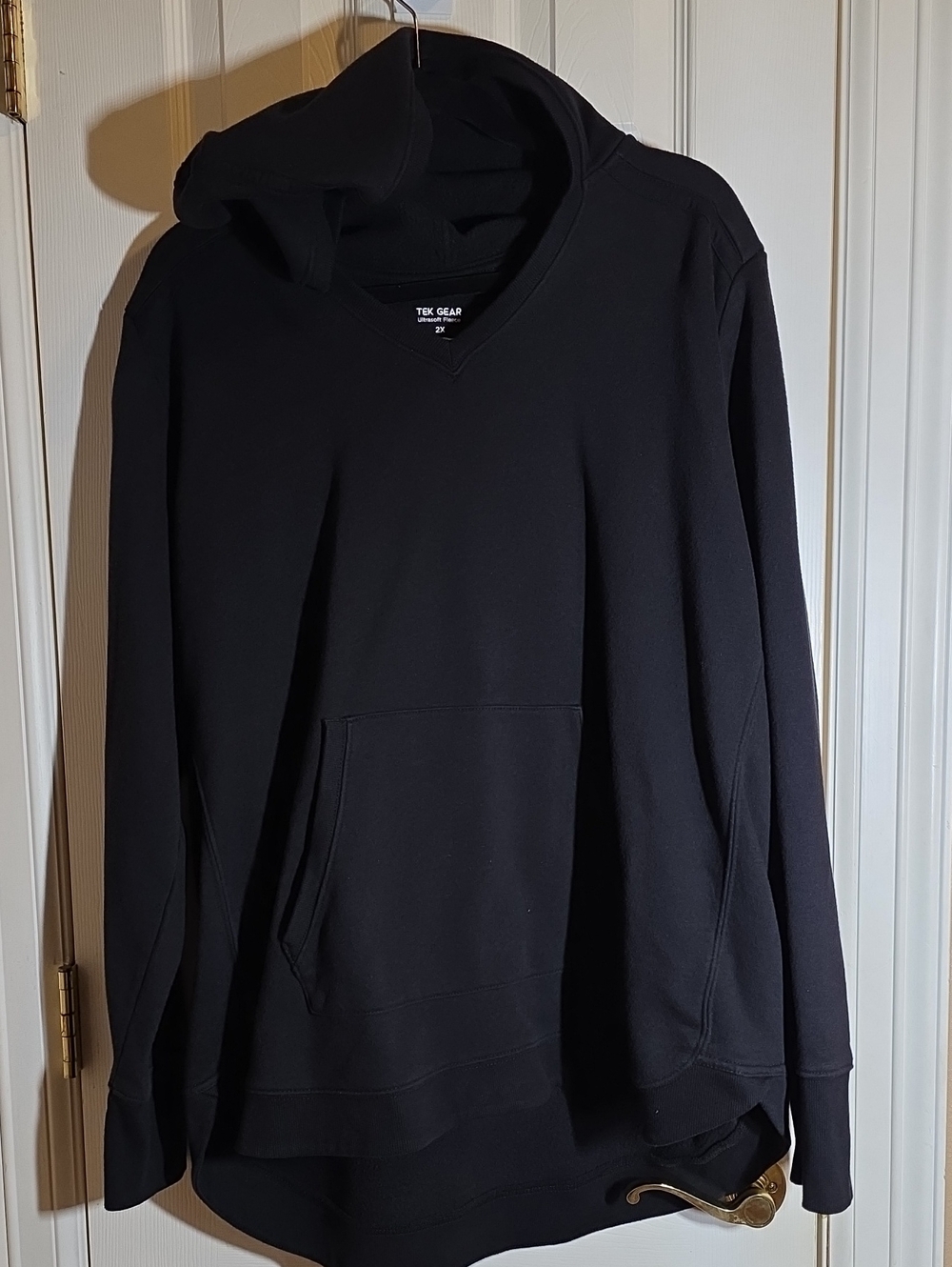 tek gear Black Men's Hooded Pullover Sweatshirt